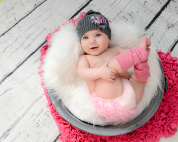 Custom baby portrait photography by SIlver Orchid Photography