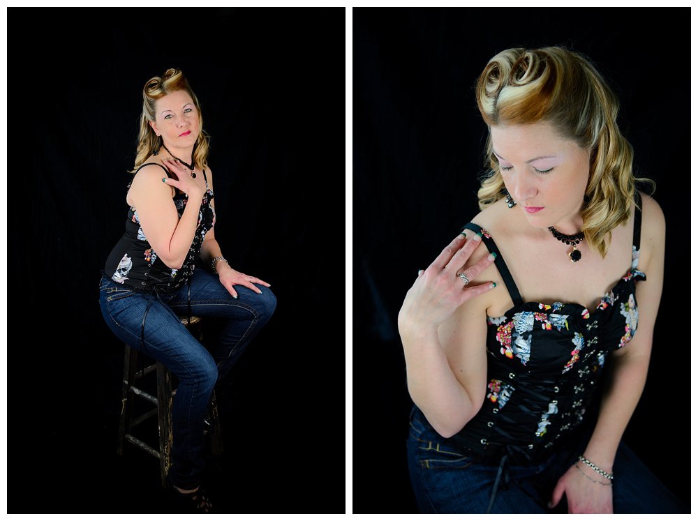 Silver Orchid Photography, pin-up, boudoir, vintage, styled shoot