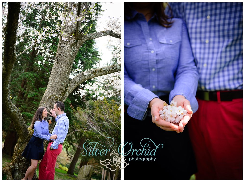 silver orchid photography, engagement session, engagement photography, morris arboretum, philadelphia, PA