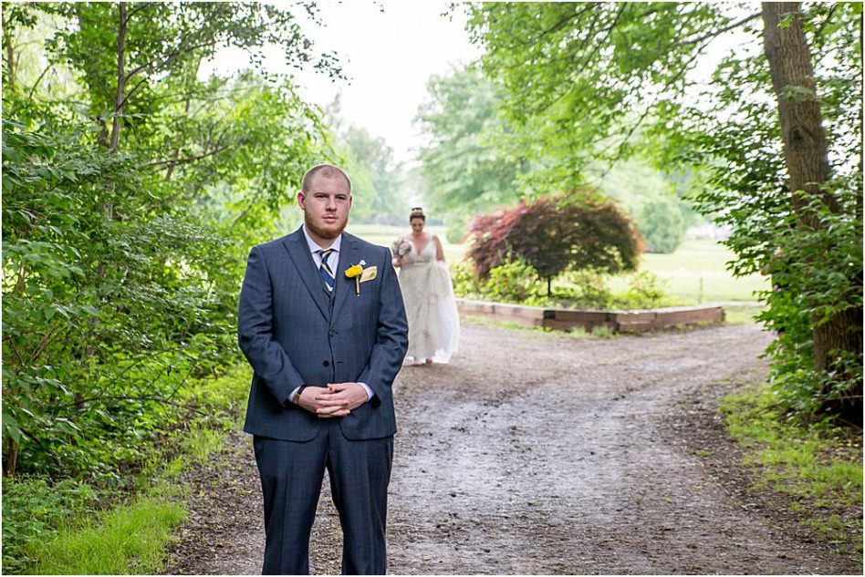 Silver Orchid Photography, Silver Orchid Photography Weddings, PA, Outdoor Wedding, First Looks, First Look, Bride and Groom, Fun Wedding