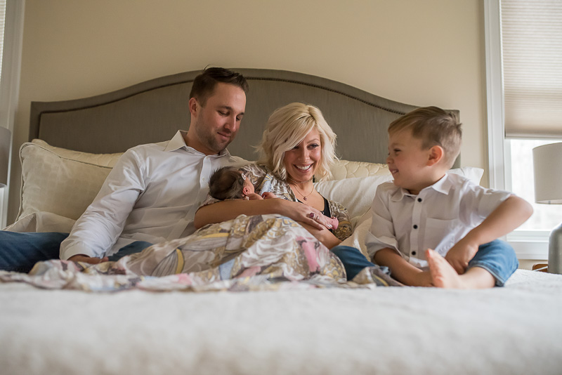 Family lifestyle portrait by Southern Pennsylvania and Philadelphia family photographer Silver Orchid Photography
