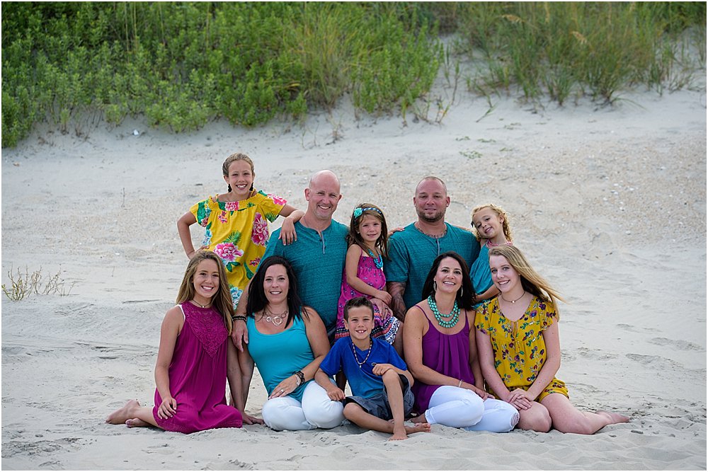 Silver Orchid Photography, OBX, Outer Banks, NC, Summer sessions, Beach sessions, Outdoor sessions, Family sessions, Family Photography, Color coordinating, Family Vacation, Daniel Pullen