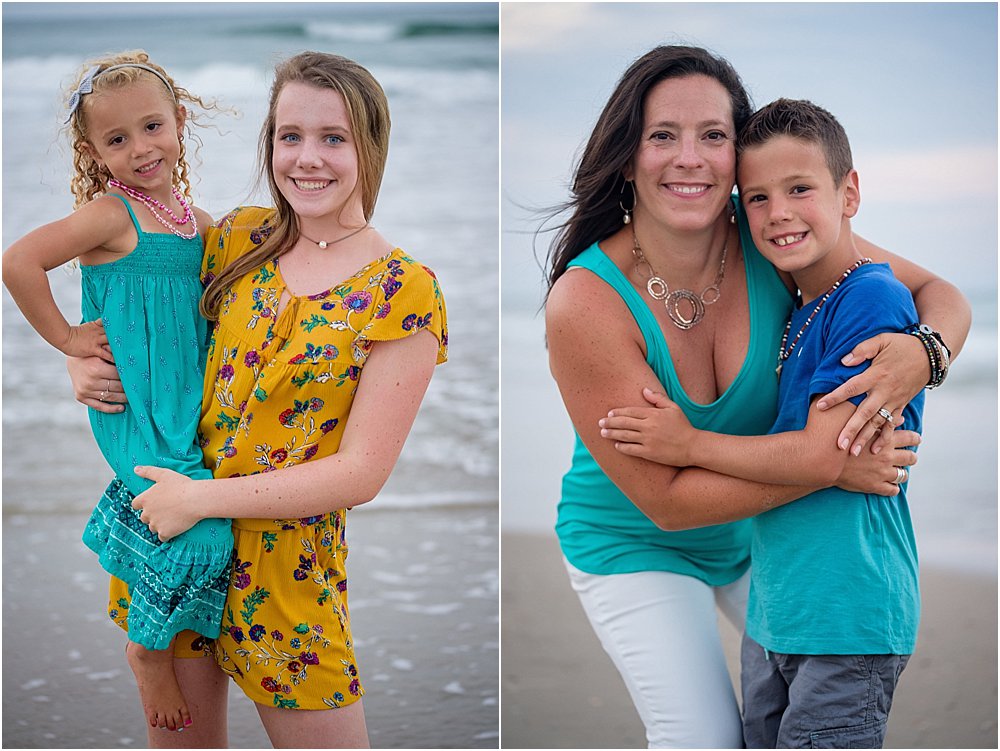 Silver Orchid Photography, OBX, Outer Banks, NC, Summer sessions, Beach sessions, Outdoor sessions, Family sessions, Family Photography, Color coordinating, Family Vacation, Daniel Pullen