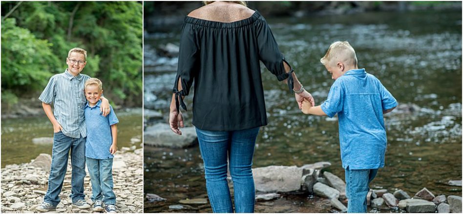 Silver Orchid Photography, Silver Orchid Photography Portraits, Perkiomenville, PA, Nature, Outdoor Session, Creek, Creek Sessions, Spring Sessions, Summer Sessions