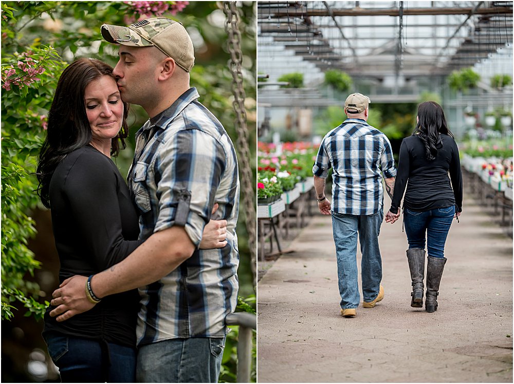 Silver Orchid Photography, Silver Orchid Photography Portraits, Ott's Exotic Plants, Schwenksville, Pa, Montgomery County, Greenhouse, Indoor Session, Engagement Session, Plants