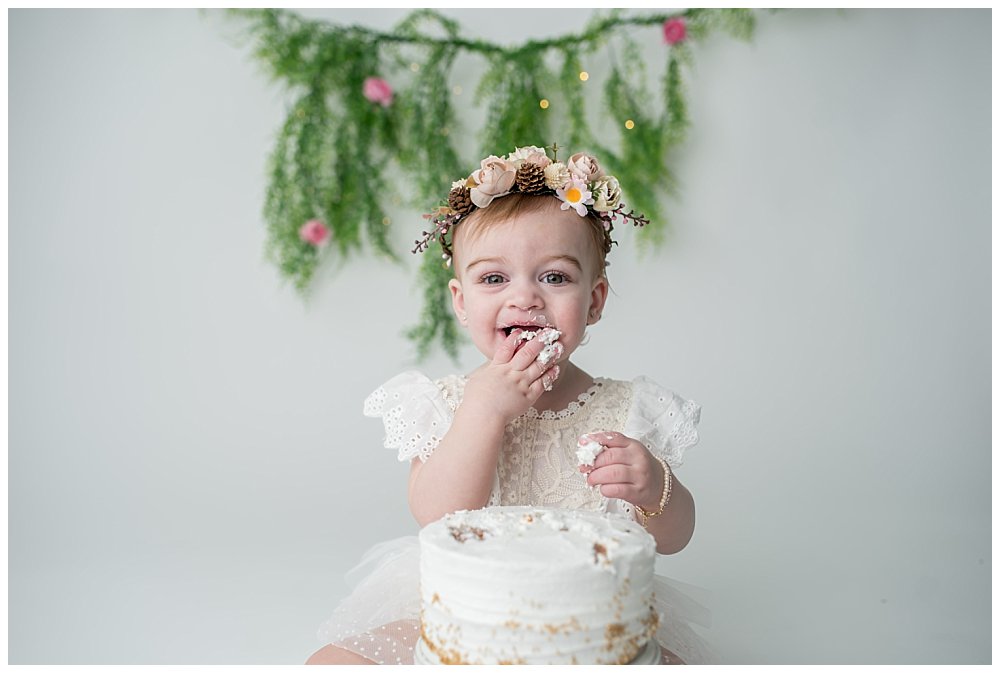 Silver Orchid Photography, Silver Orchid Portraits, Portrait Photographer, PA Portrait Photographer, Cake Smash, Cake Smash Session, One Year, First Birthday, Southeastern PA