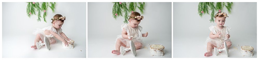 Silver Orchid Photography, Silver Orchid Portraits, Portrait Photographer, PA Portrait Photographer, Cake Smash, Cake Smash Session, One Year, First Birthday, Southeastern PA