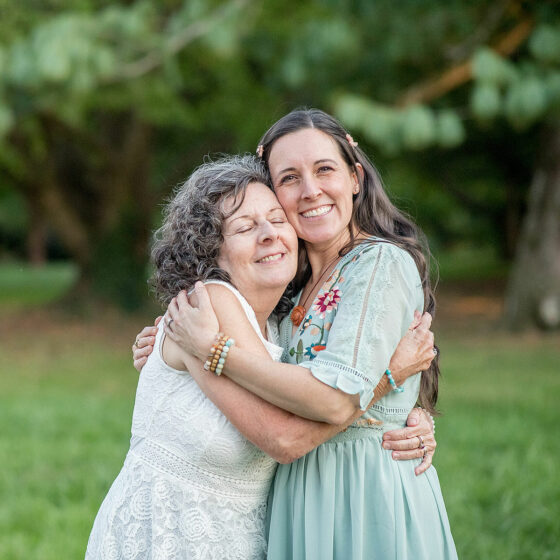 Mommie and Me photo of older child and mother by Silver Orchid Photography